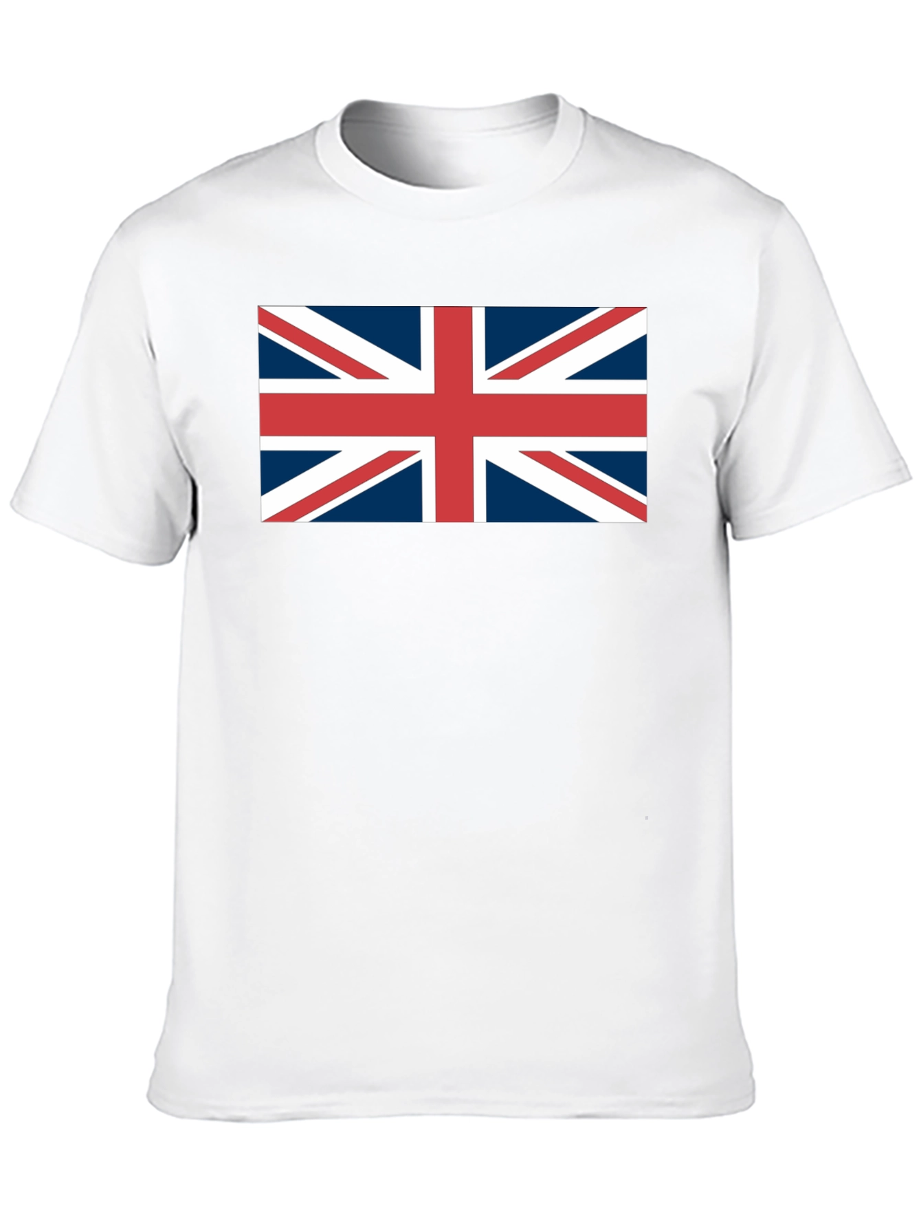 Camiseta Negra con Bandera Británica