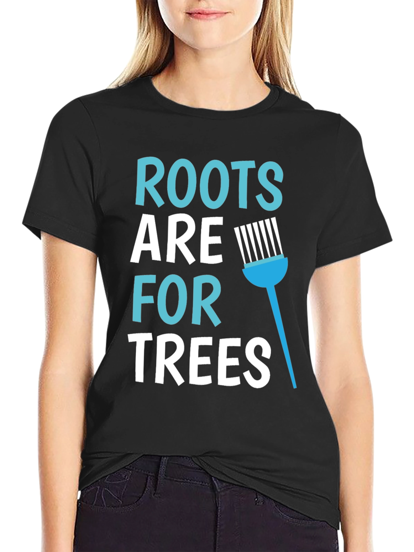 Camiseta Gráfica Roots Are For Trees - Diseño Único