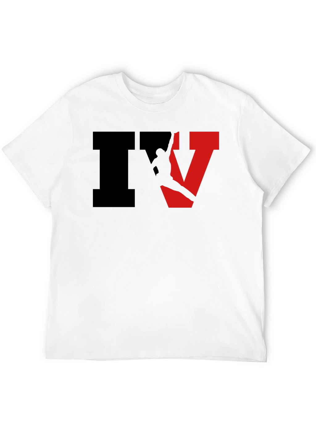 Camiseta Hombre IV Escalada Algodón Casual Negra