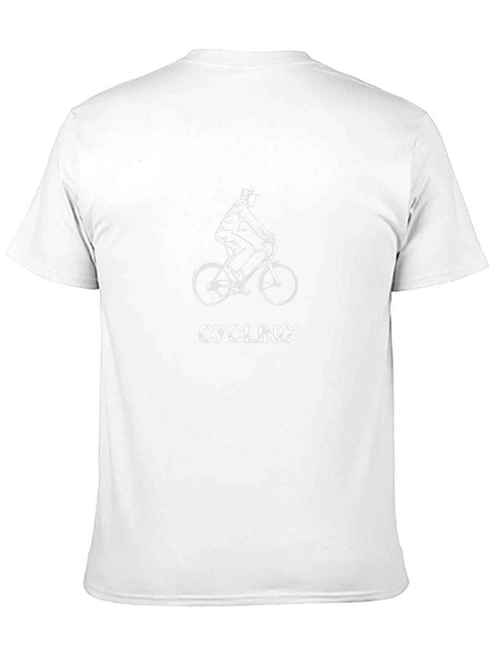 Camiseta Negra Ciclismo Diseño Único