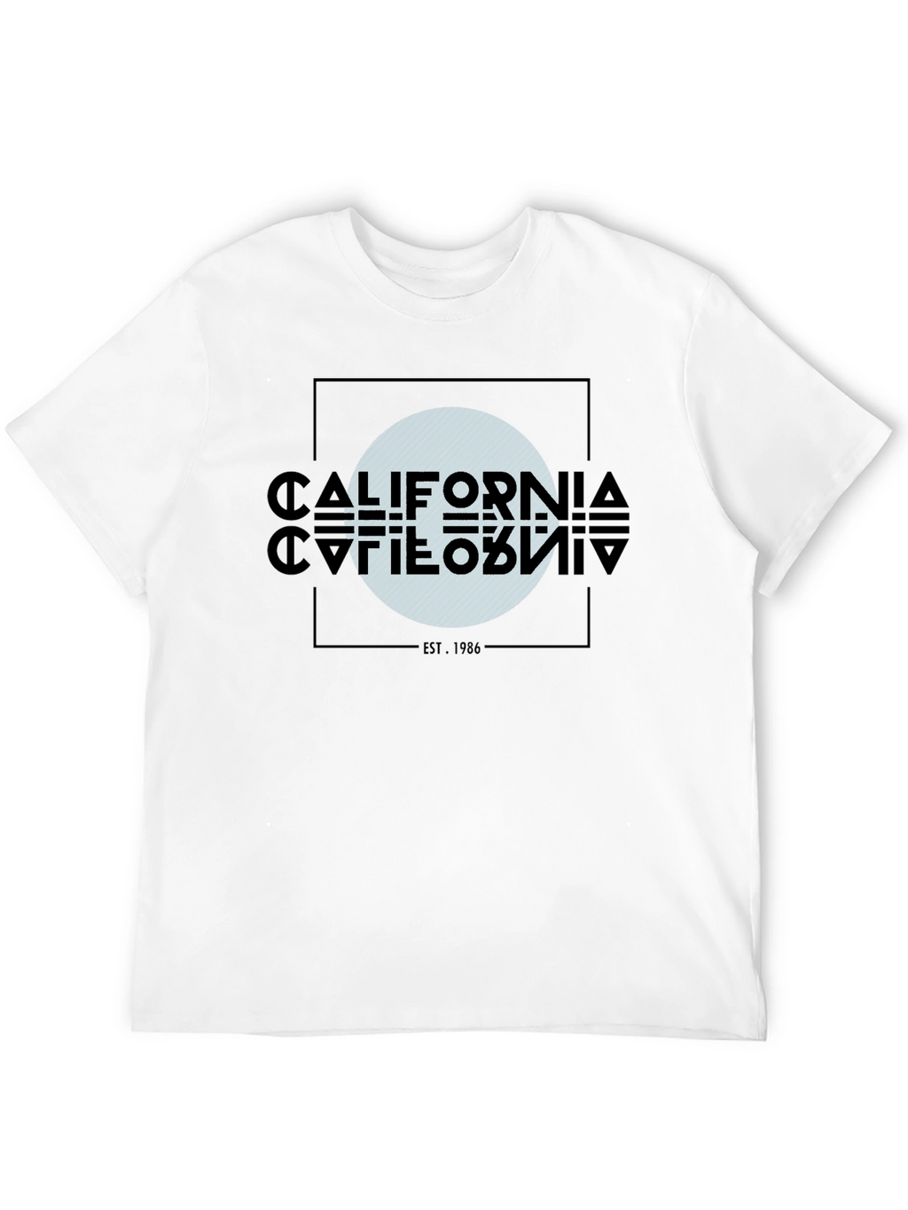 Camiseta Negra California Est. 1986