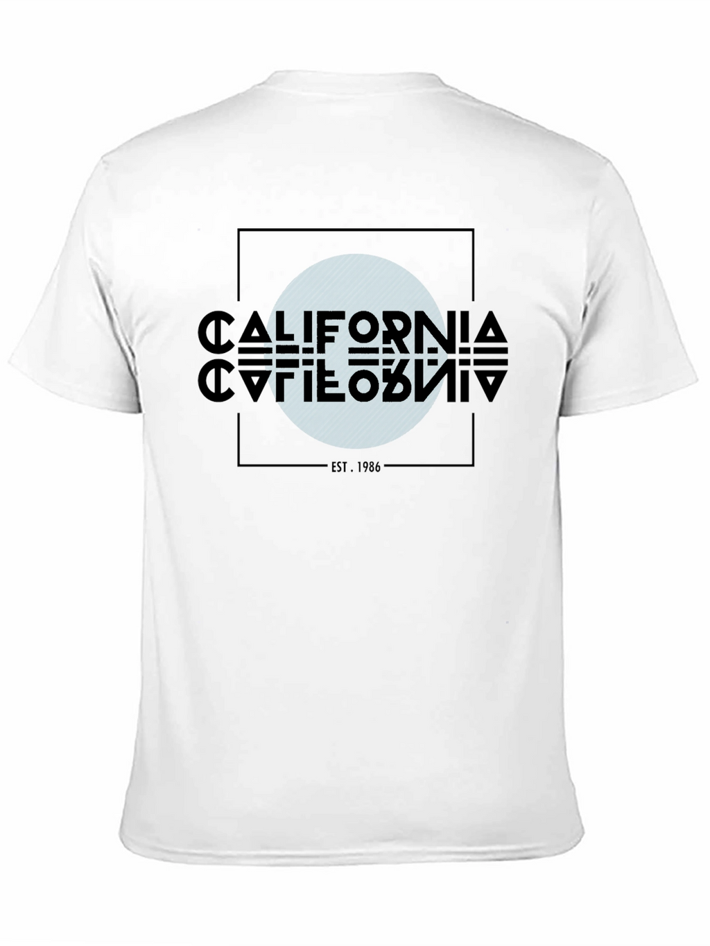 Camiseta Negra California Est. 1986