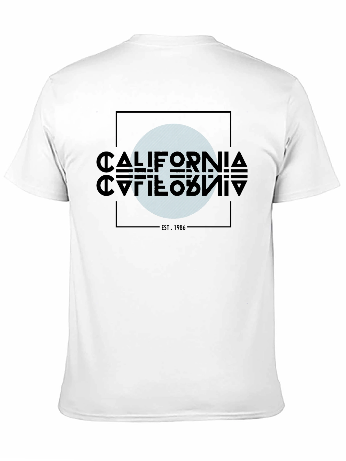 Camiseta Negra California Est. 1986