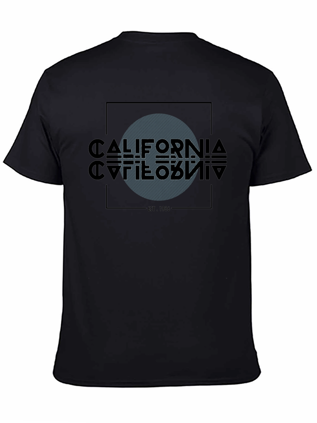 Camiseta Negra California Est. 1986
