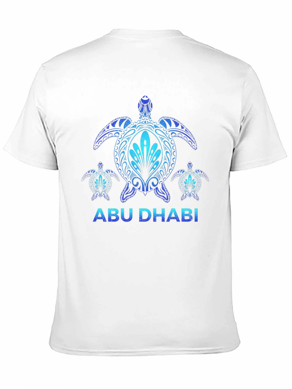 Camiseta Negra Abu Dhabi Tortugas