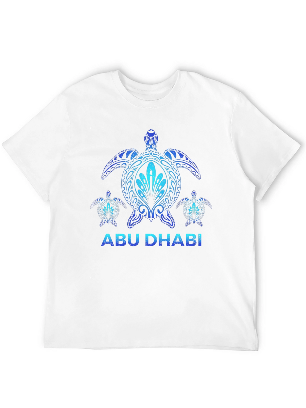 Camiseta Negra Abu Dhabi Tortugas