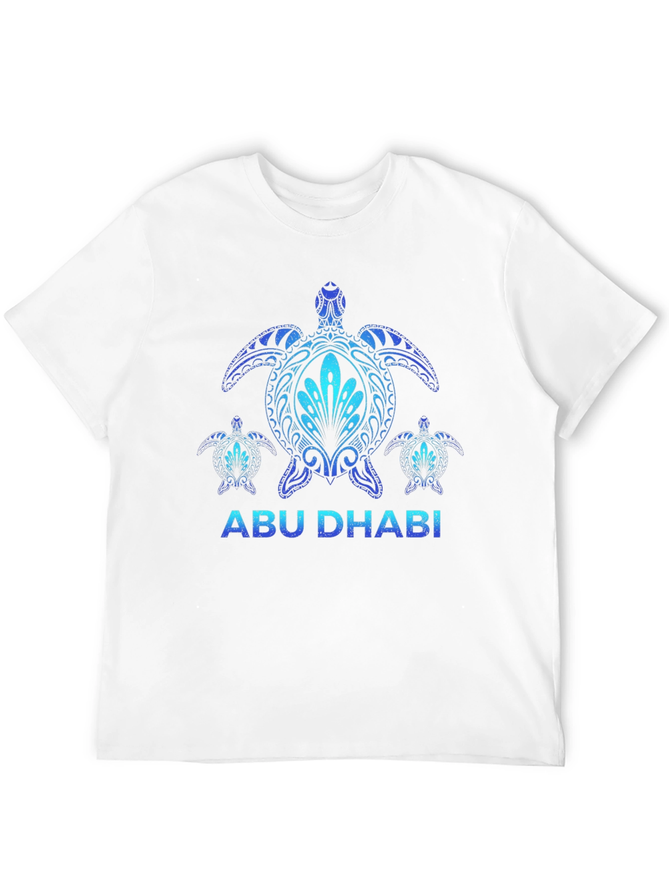 Camiseta Negra Abu Dhabi Tortugas