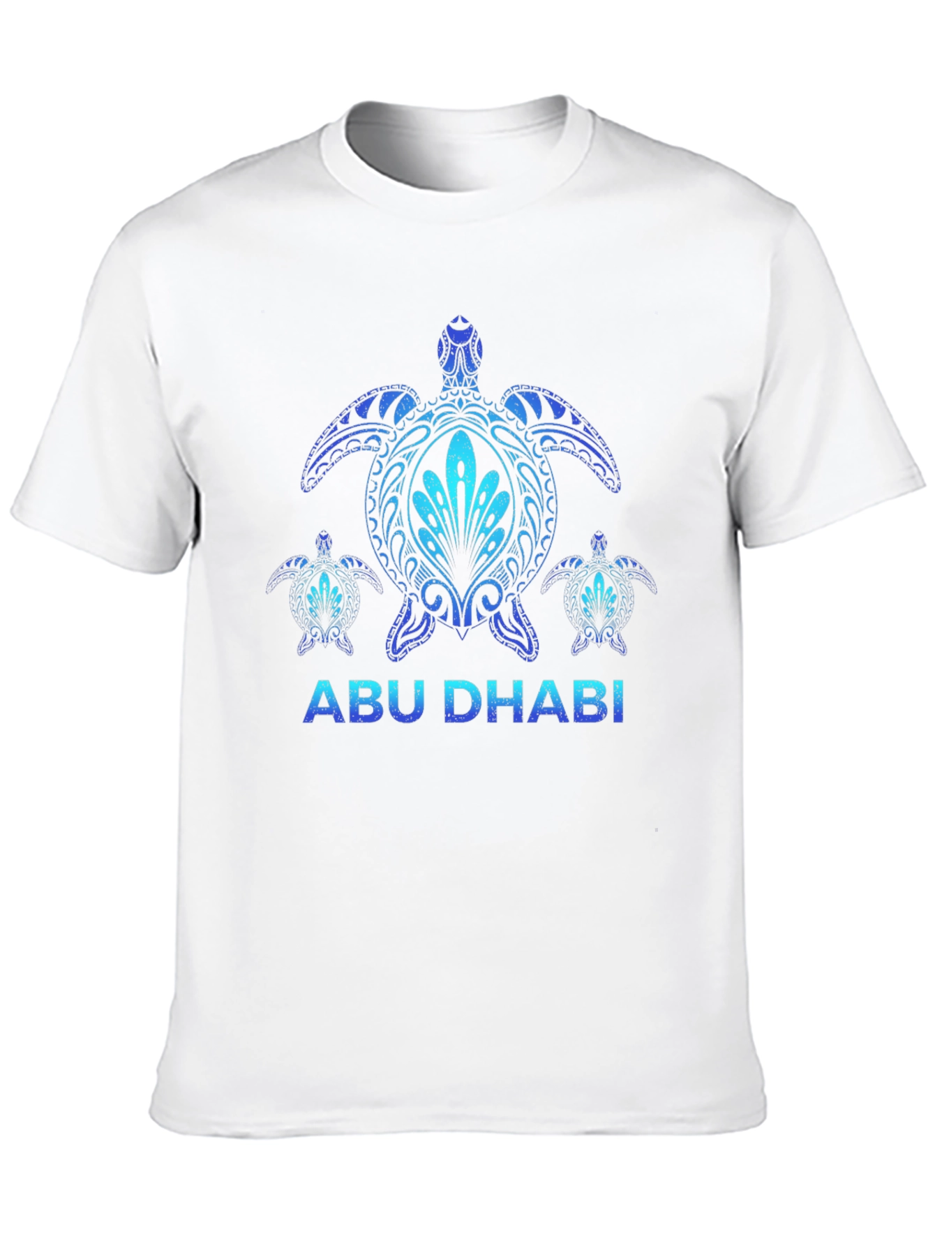 Camiseta Negra Abu Dhabi Tortugas