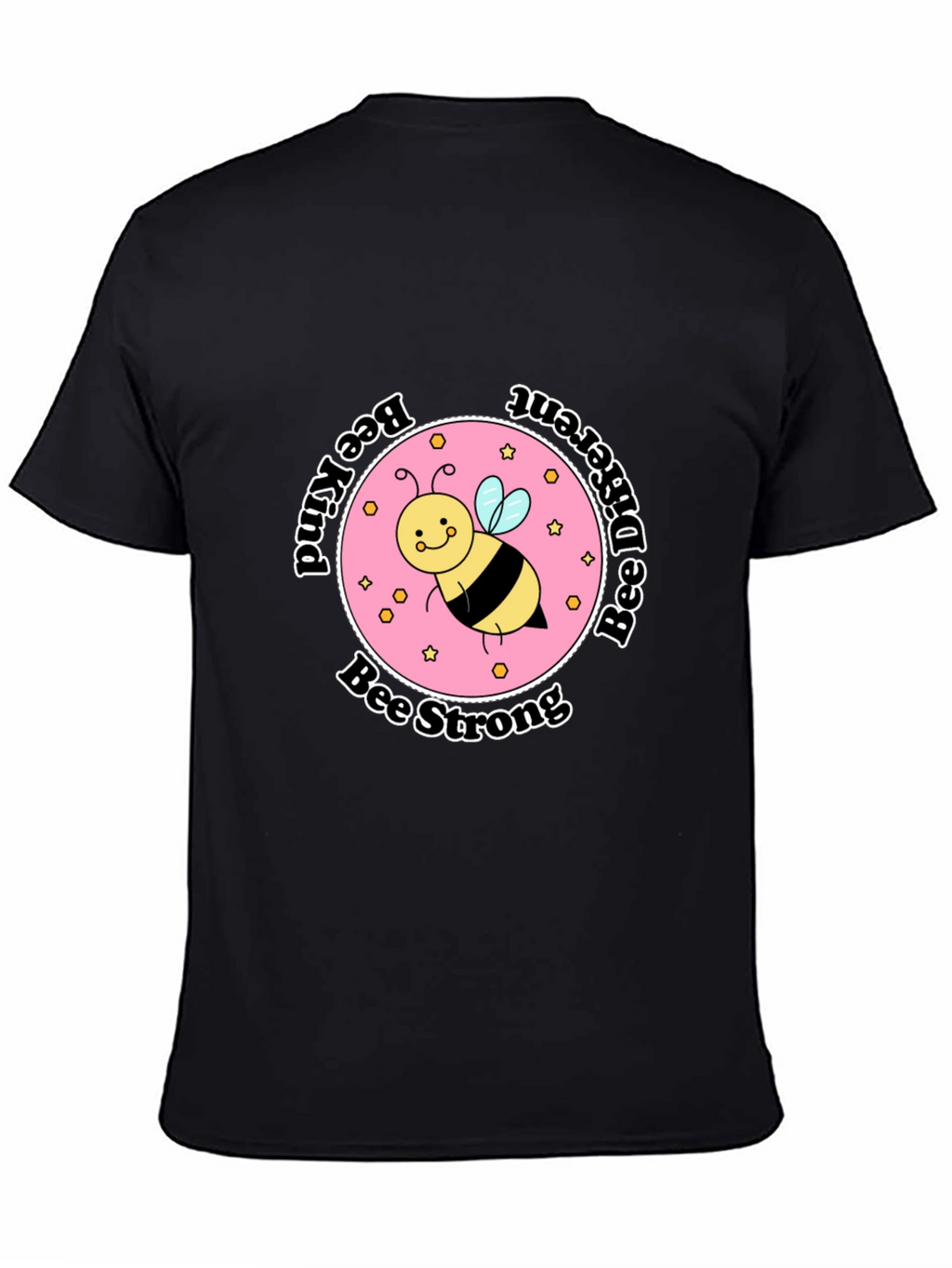 Camiseta Negra Bee Inspiradora