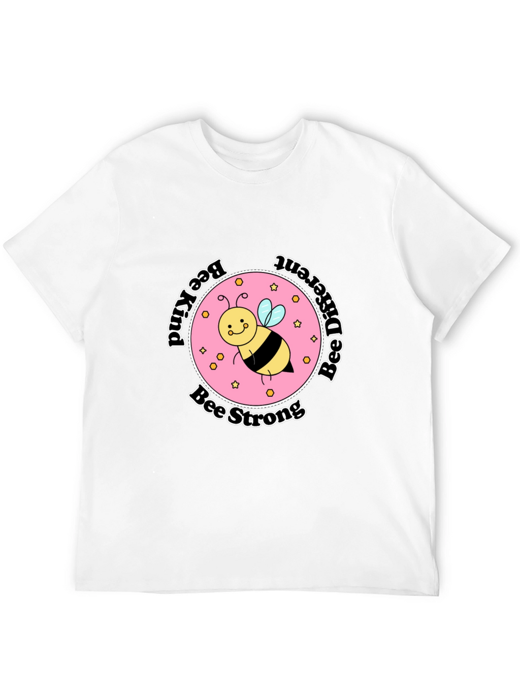 Camiseta Negra Bee Inspiradora