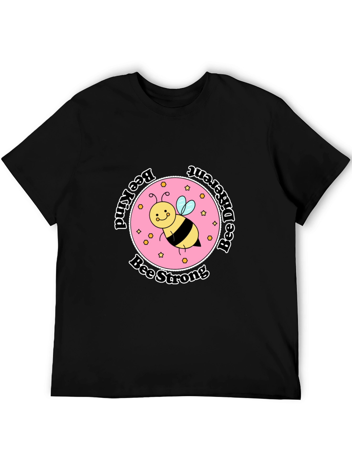 Camiseta Negra Bee Inspiradora