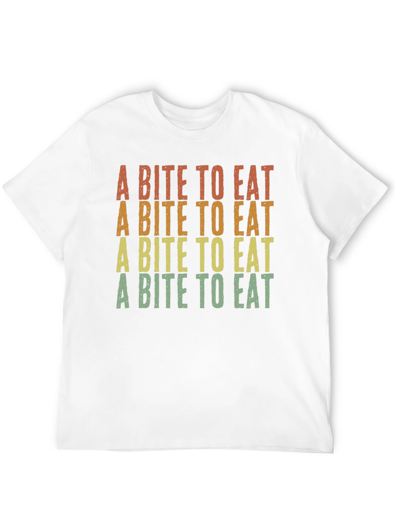 Camiseta Negra A Bite to Eat Vintage