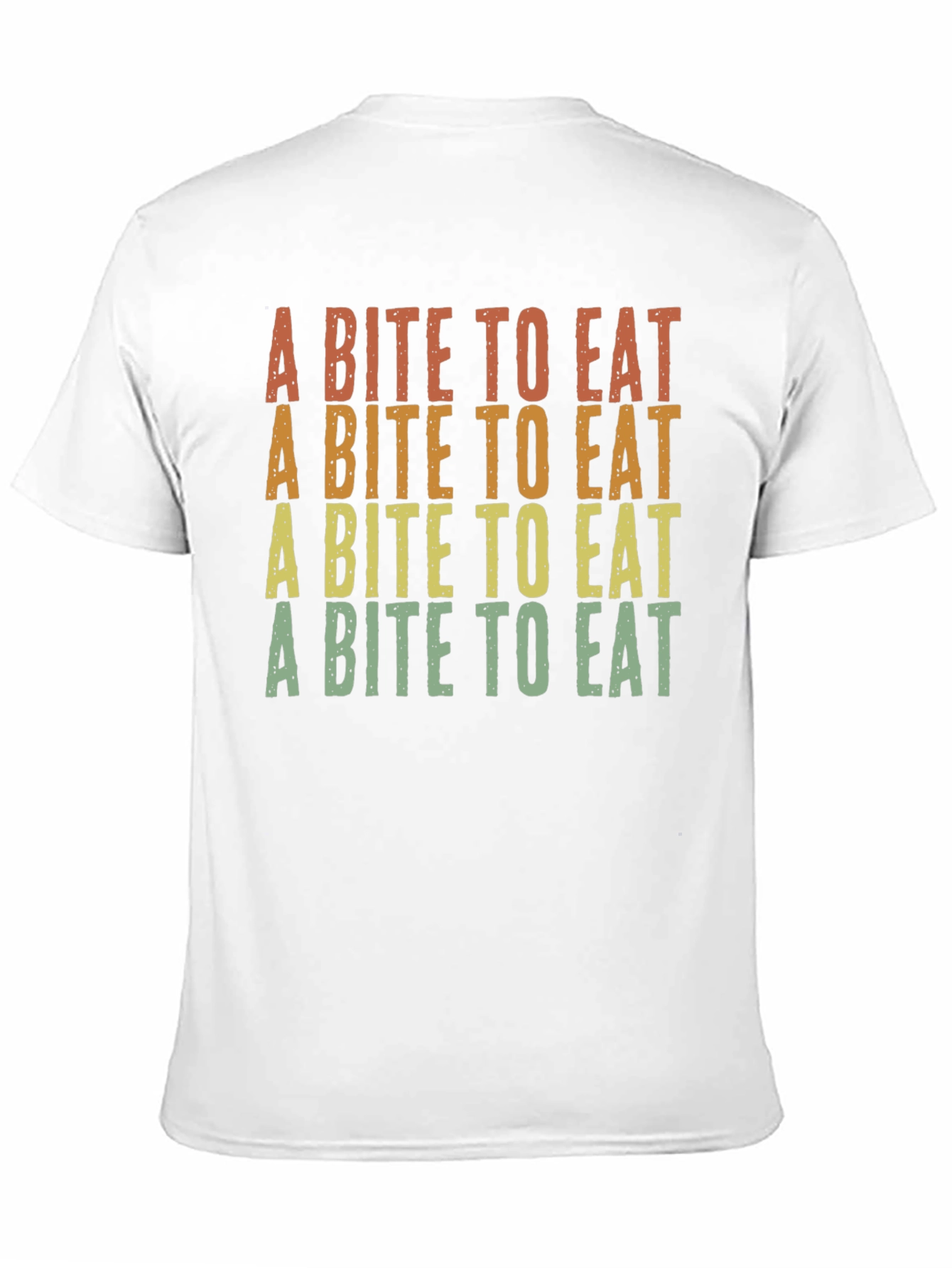 Camiseta Negra A Bite to Eat Vintage