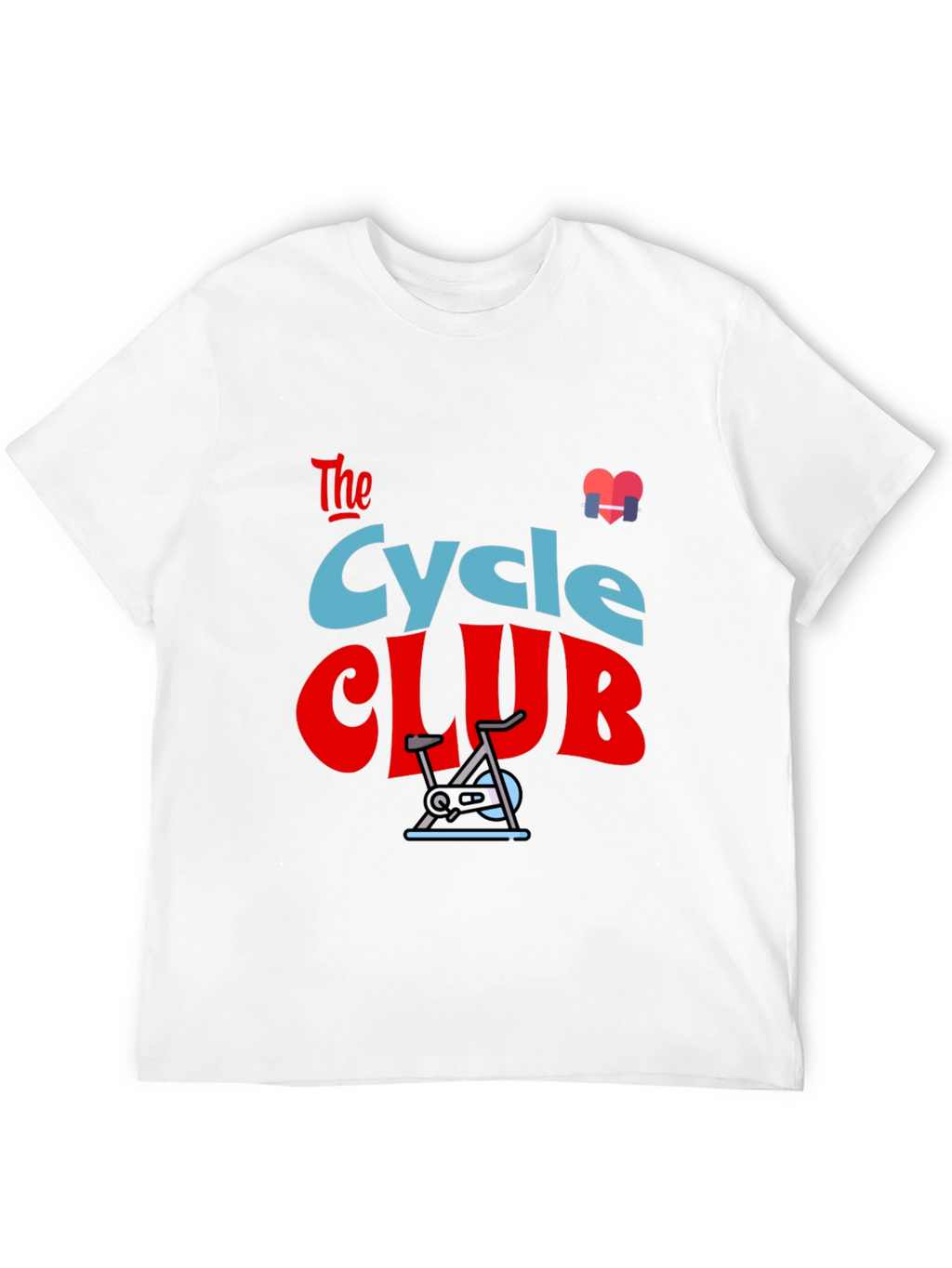 Camiseta Negra con Diseño de Ciclismo