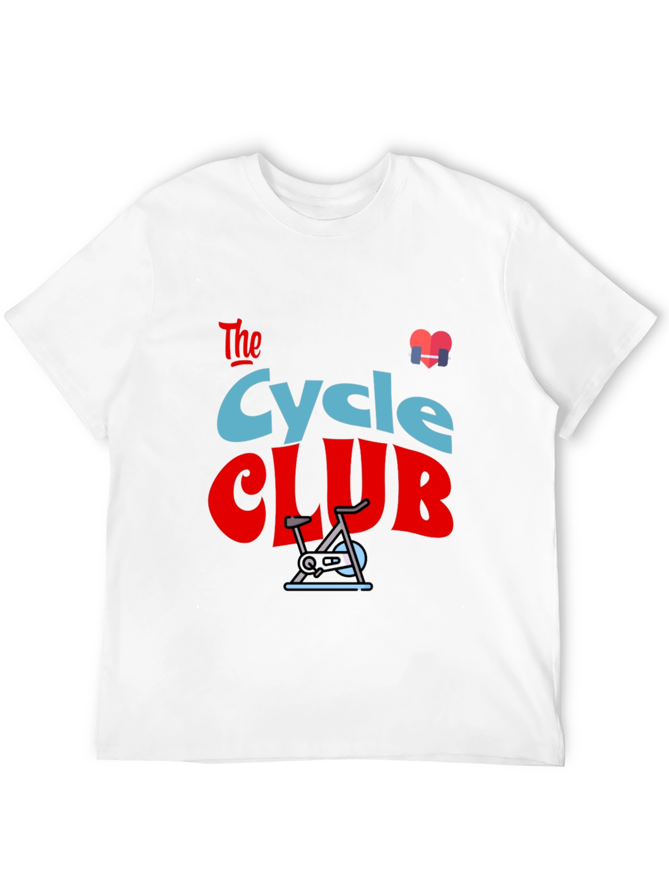 Camiseta Negra con Diseño de Ciclismo