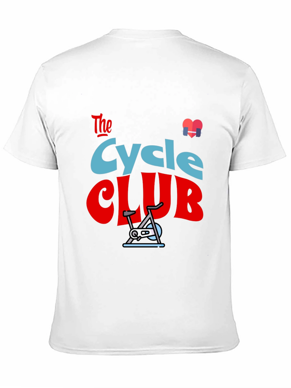 Camiseta Negra con Diseño de Ciclismo