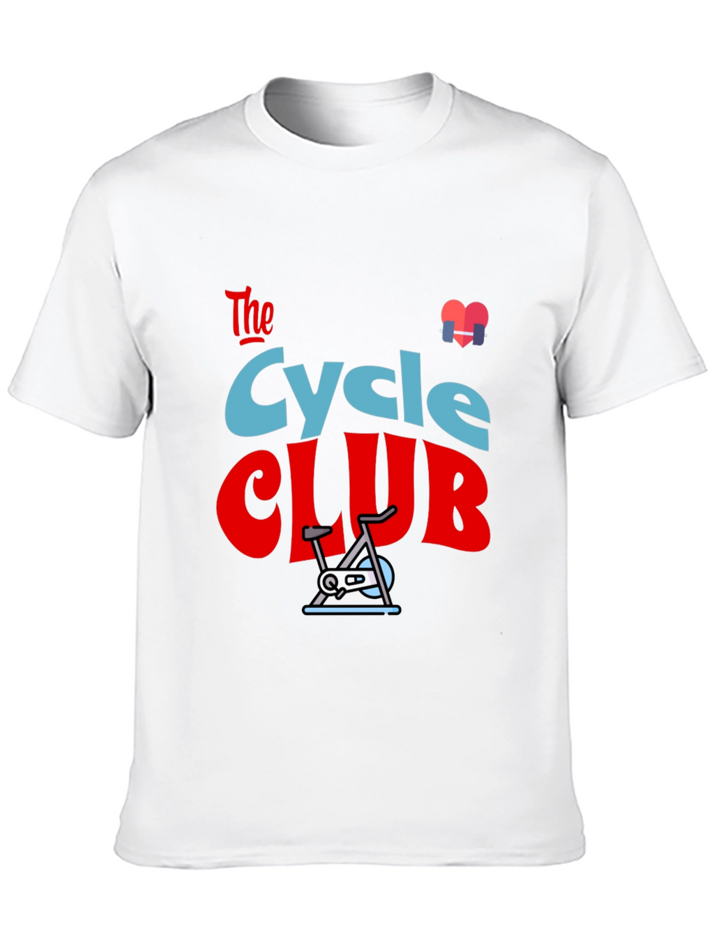 Camiseta Negra con Diseño de Ciclismo