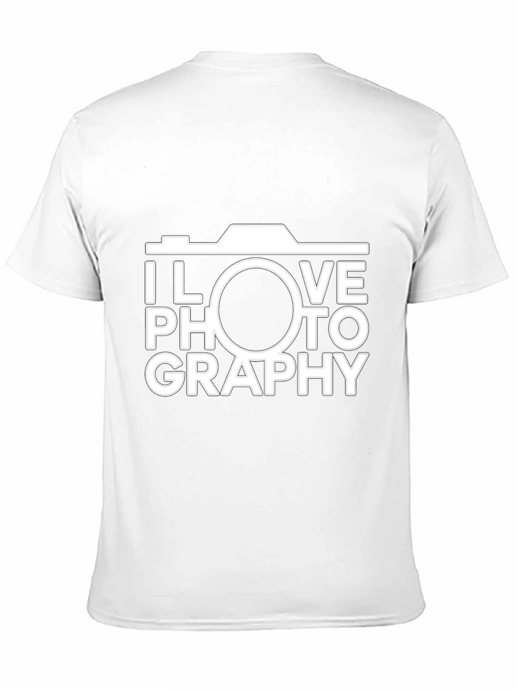Camiseta Negra Amo la Fotografía