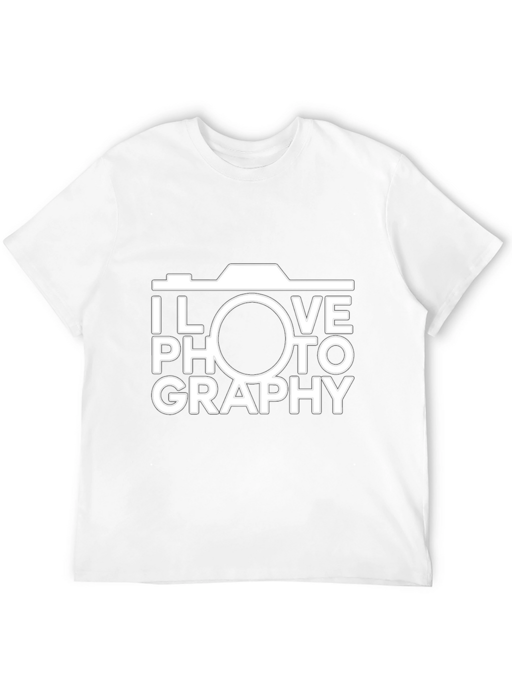 Camiseta Negra Amo la Fotografía