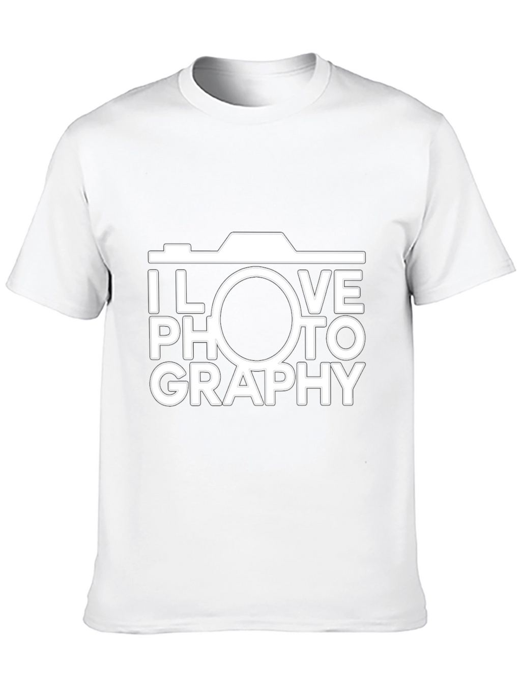 Camiseta Negra Amo la Fotografía