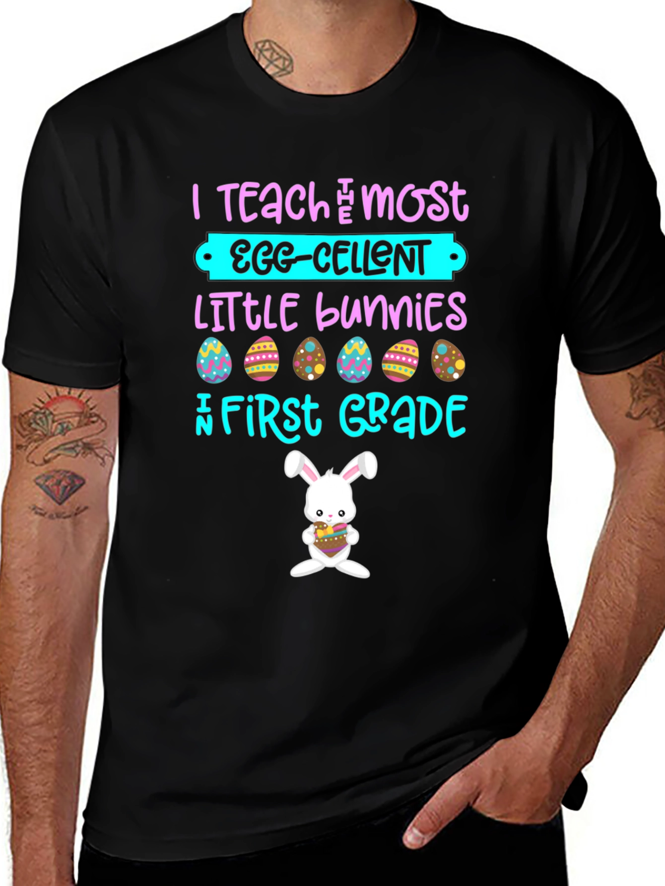 Camiseta de Pascua para Profesores de Primer Grado