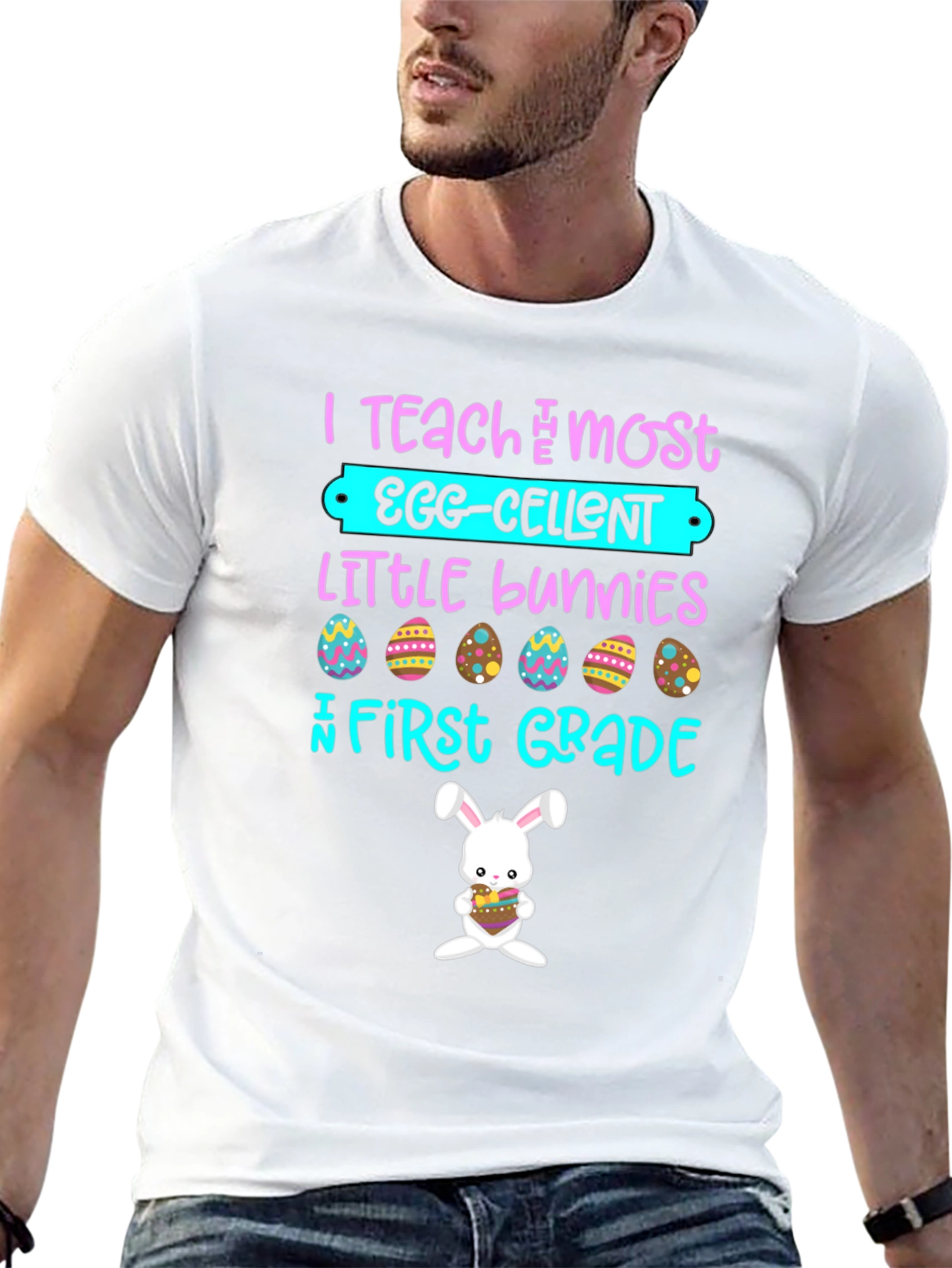 Camiseta de Pascua para Profesores de Primer Grado