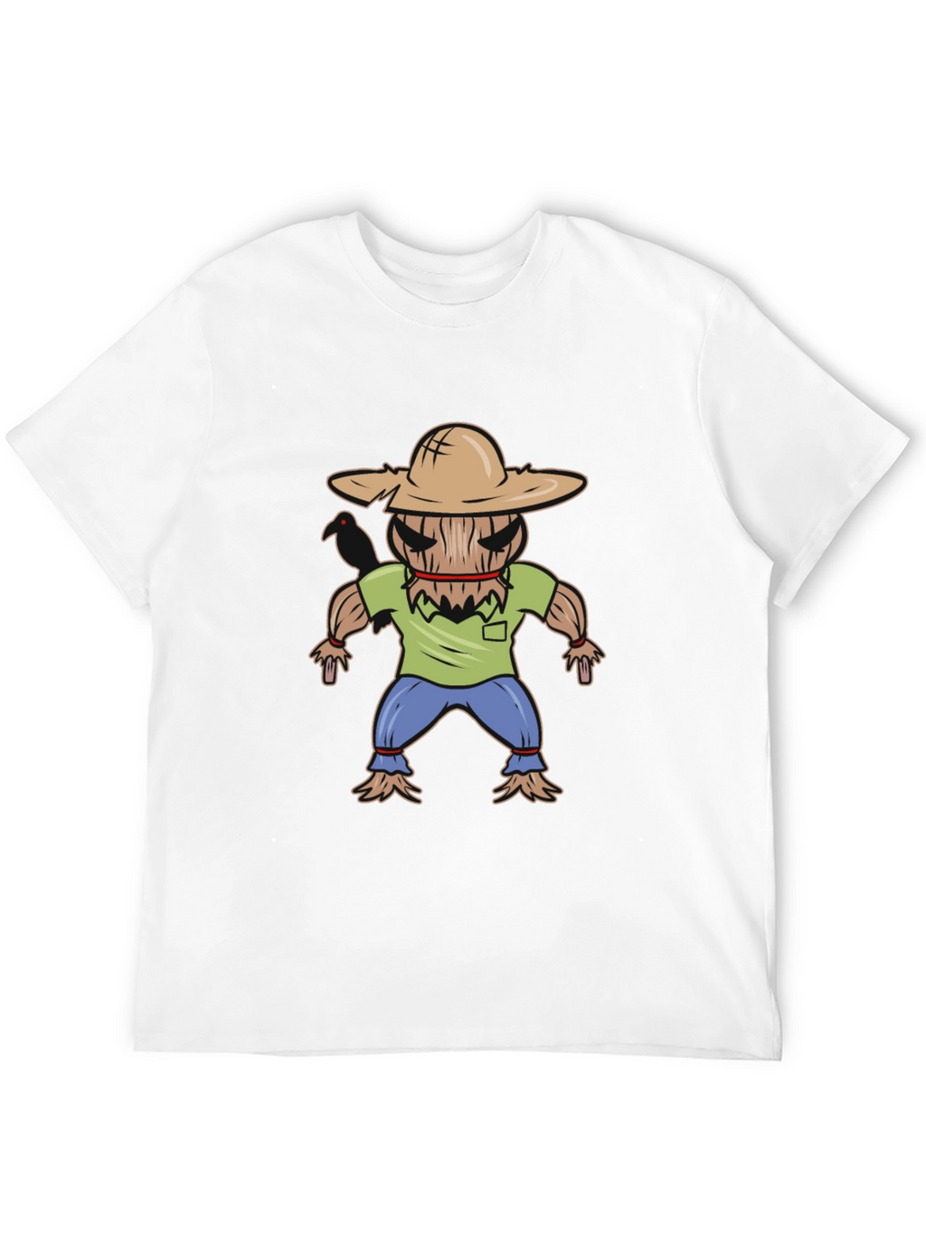 Camiseta Hombre Diseño Espantapájaros