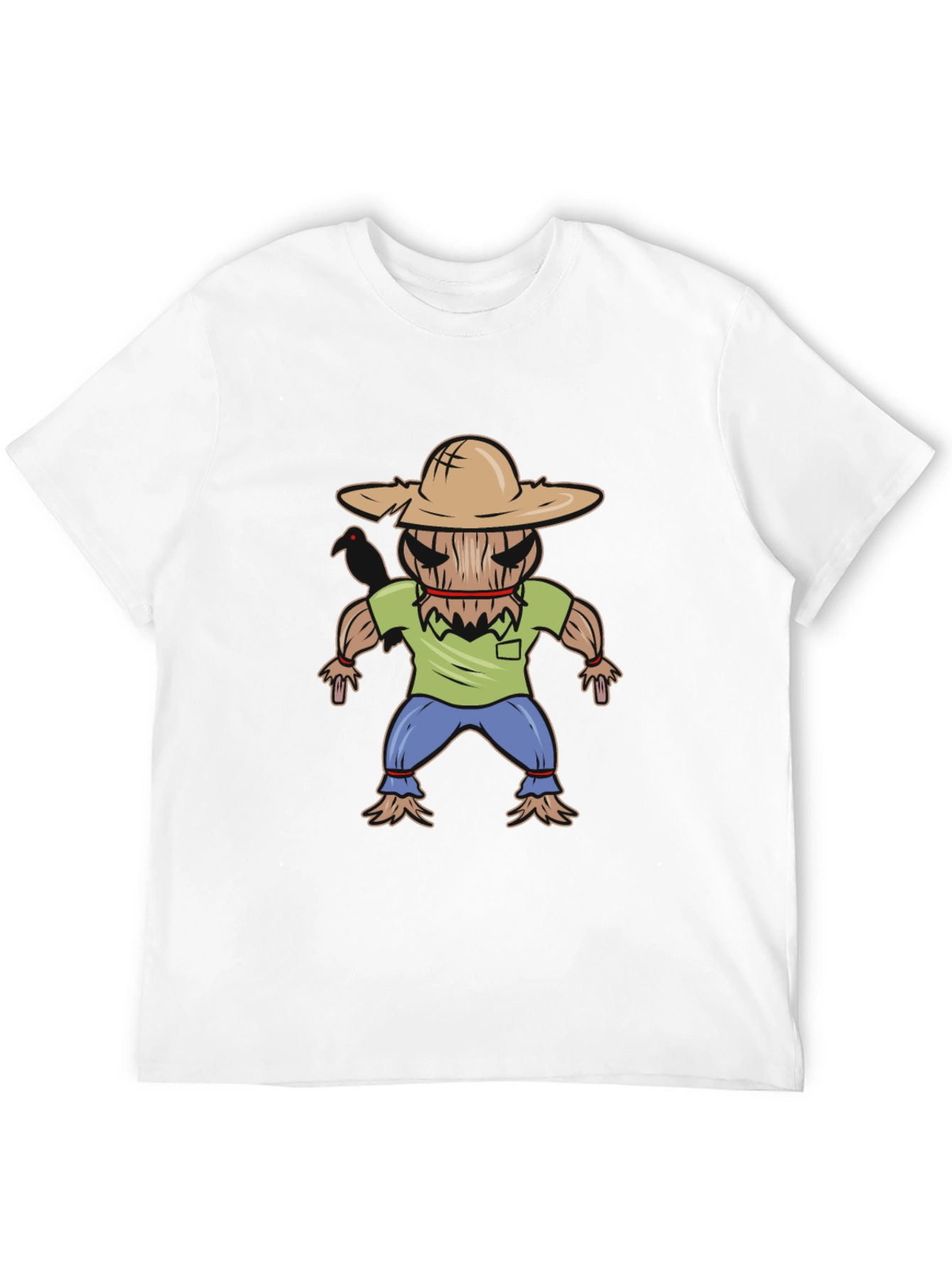 Camiseta Hombre Diseño Espantapájaros