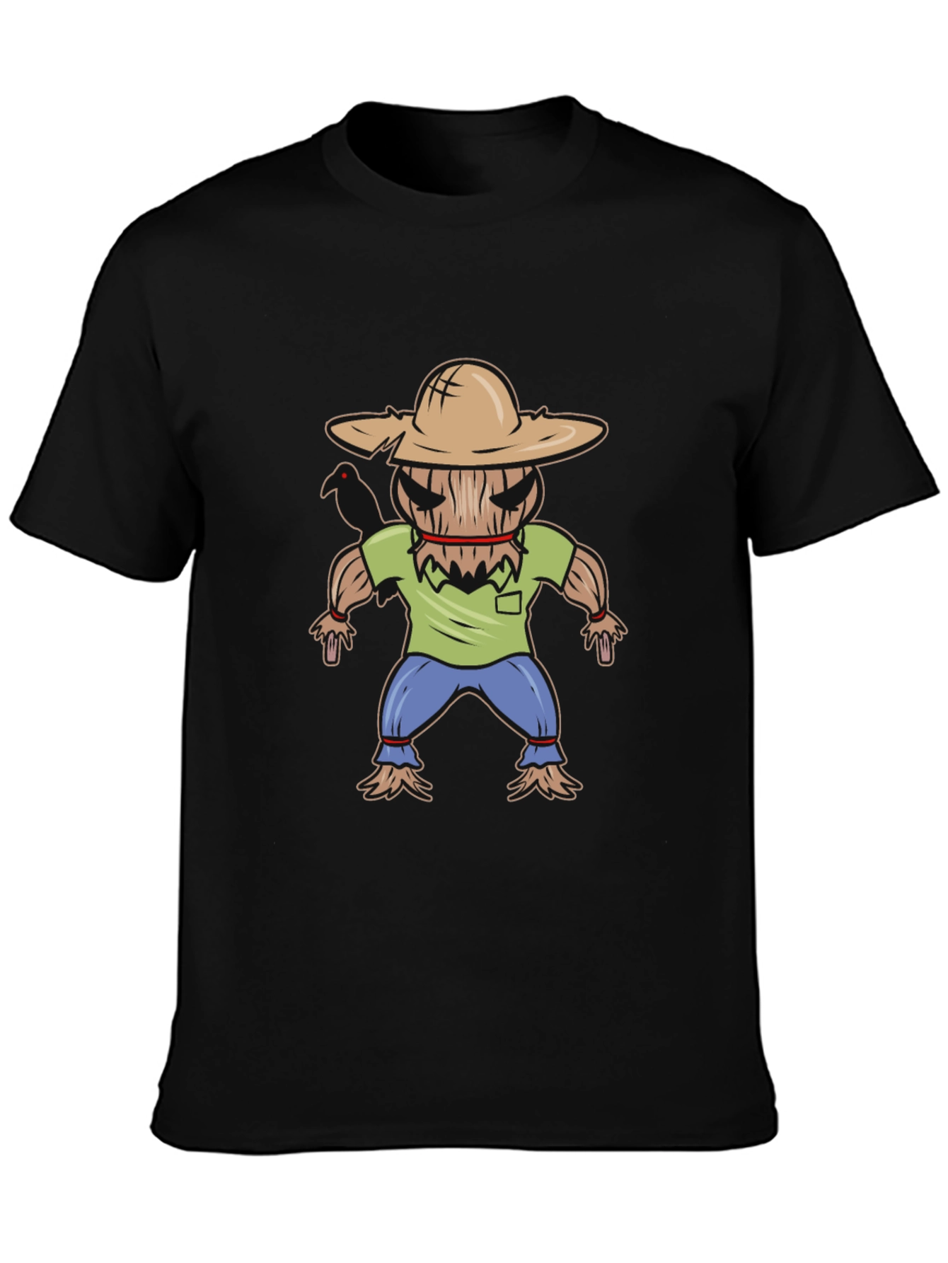 Camiseta Hombre Diseño Espantapájaros