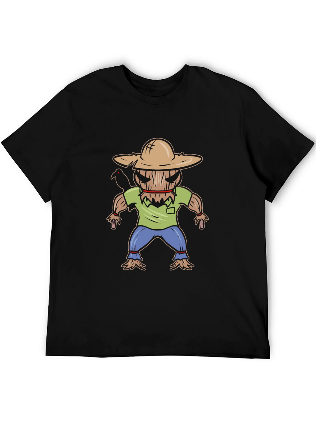 Camiseta Hombre Diseño Espantapájaros