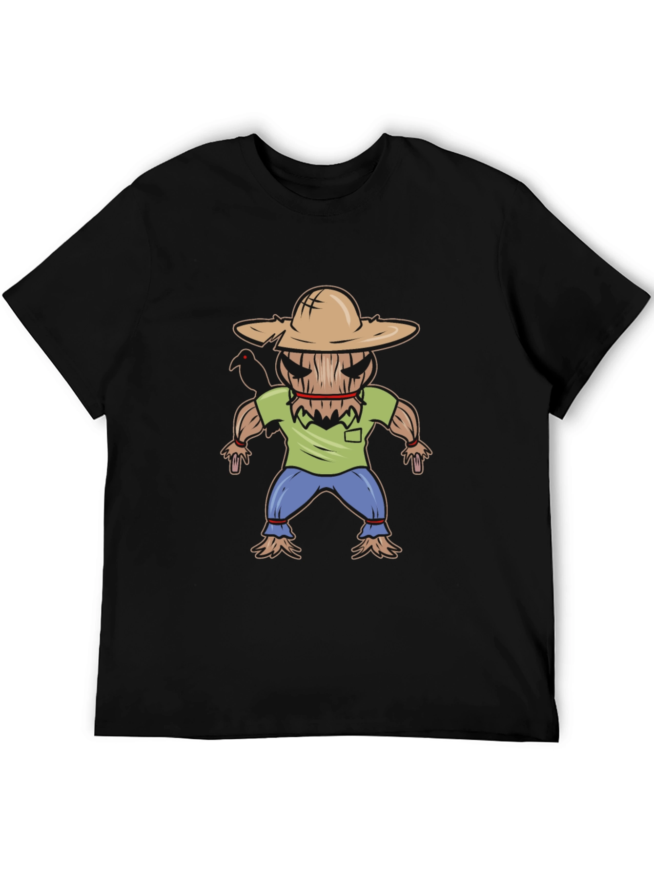 Camiseta Hombre Diseño Espantapájaros