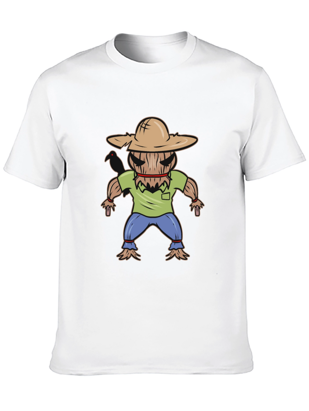 Camiseta Hombre Diseño Espantapájaros