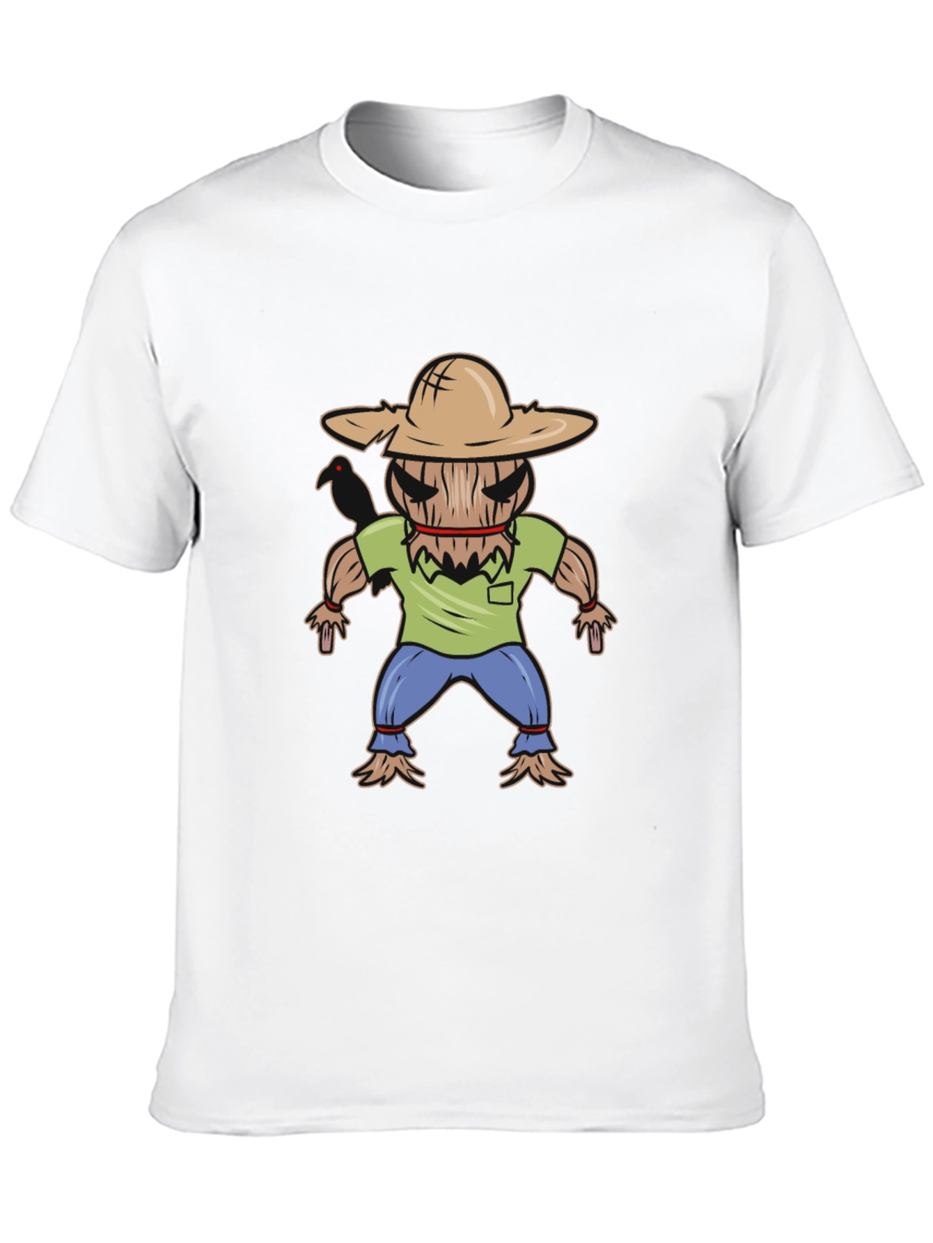 Camiseta Hombre Diseño Espantapájaros