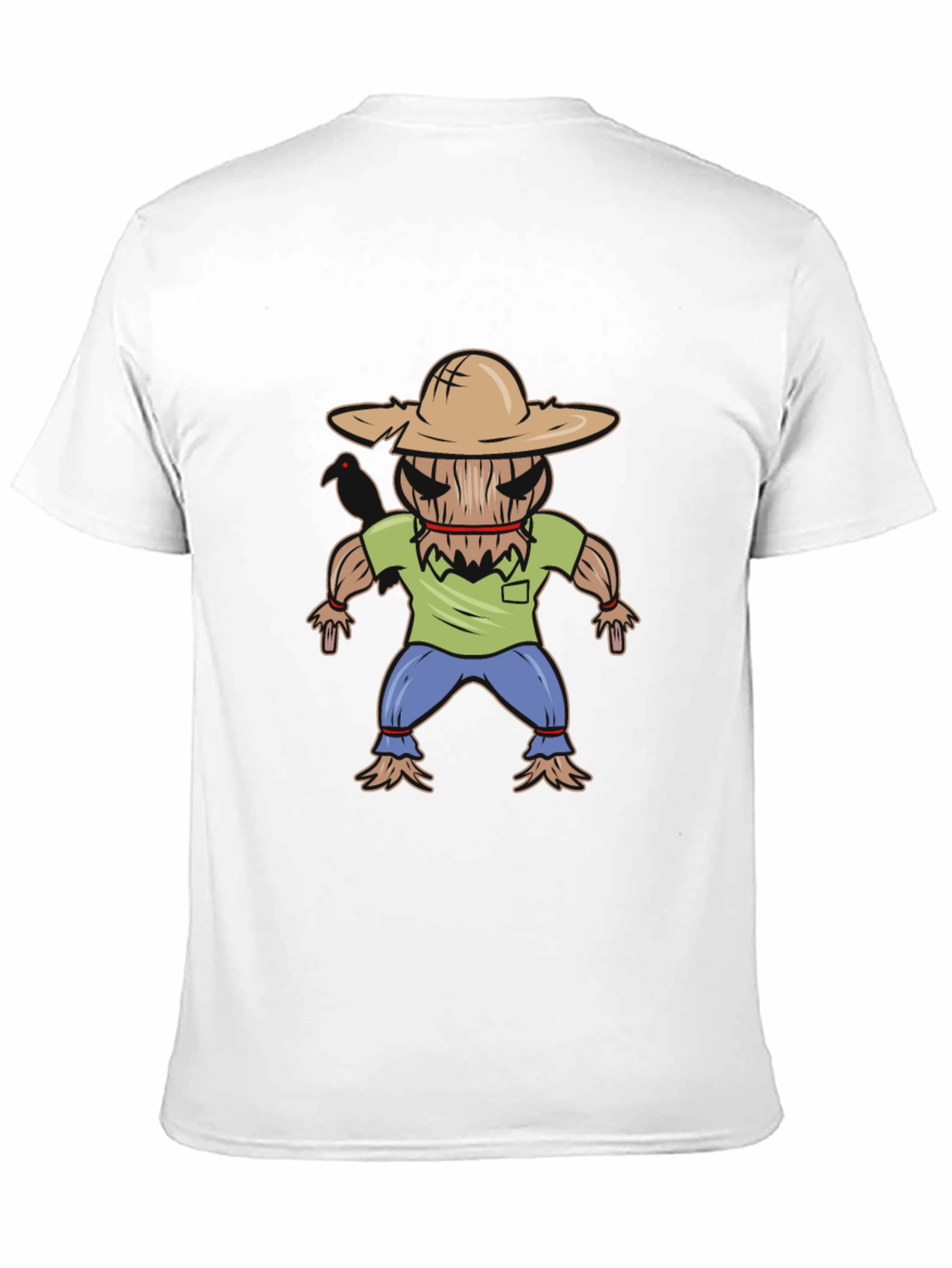 Camiseta Hombre Diseño Espantapájaros
