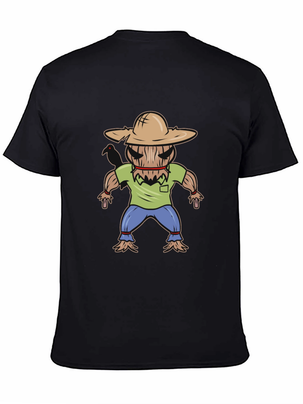 Camiseta Hombre Diseño Espantapájaros