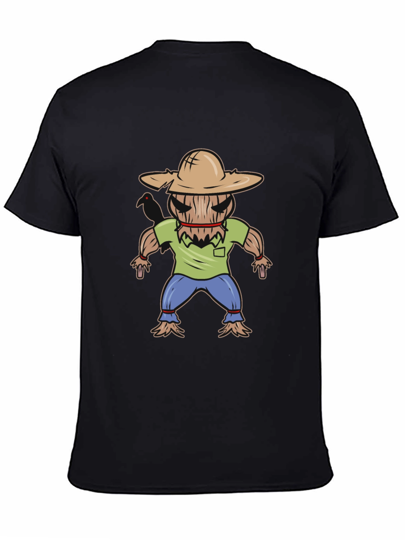 Camiseta Hombre Diseño Espantapájaros