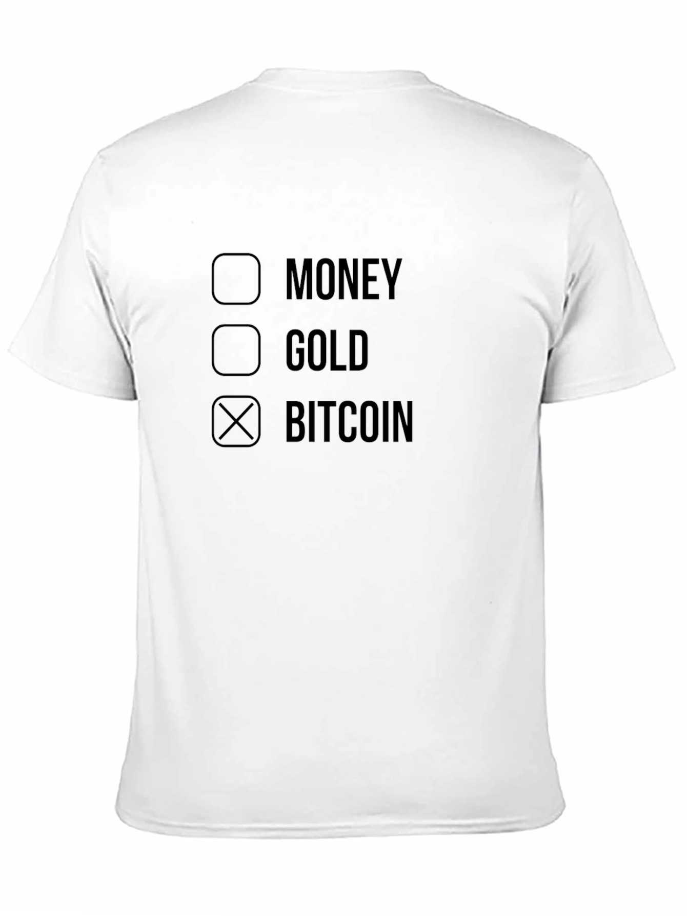 Camiseta Bitcoin: Elige tu inversión