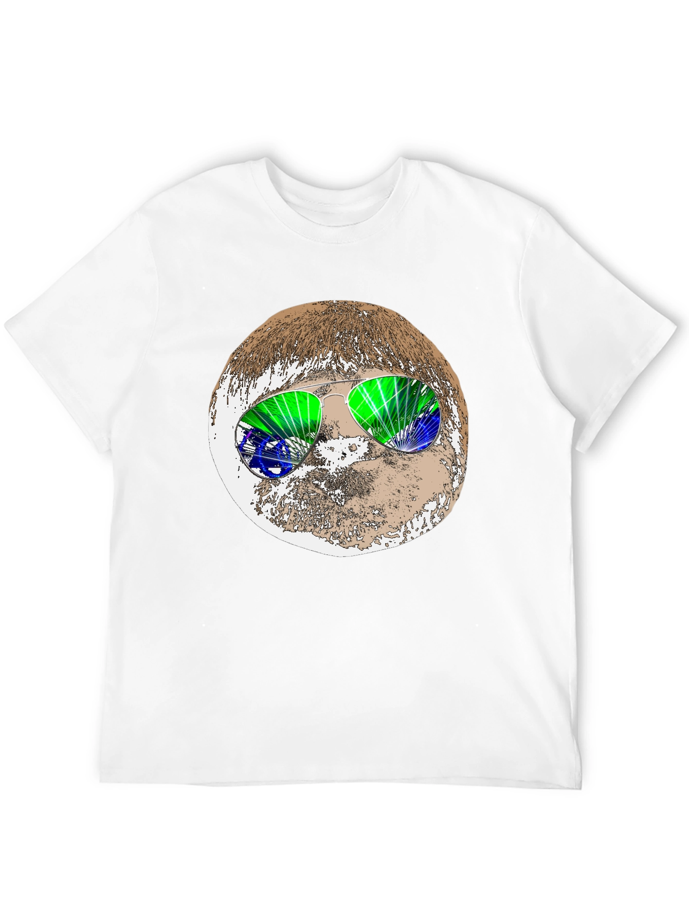 Camiseta Negra con Diseño de Coco con Gafas