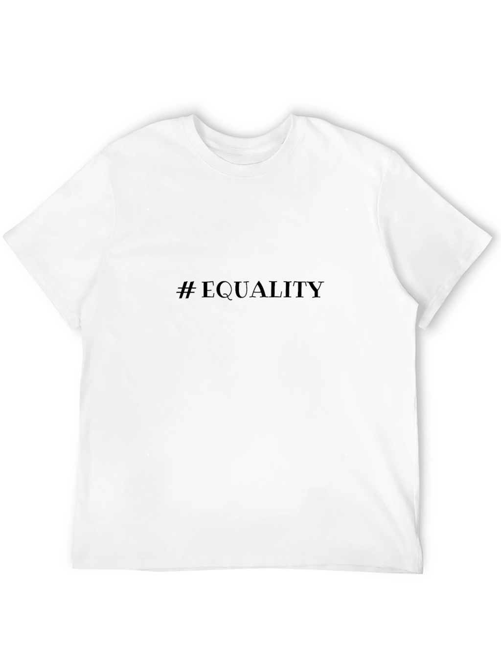 Camiseta Negra #Equality para Hombre