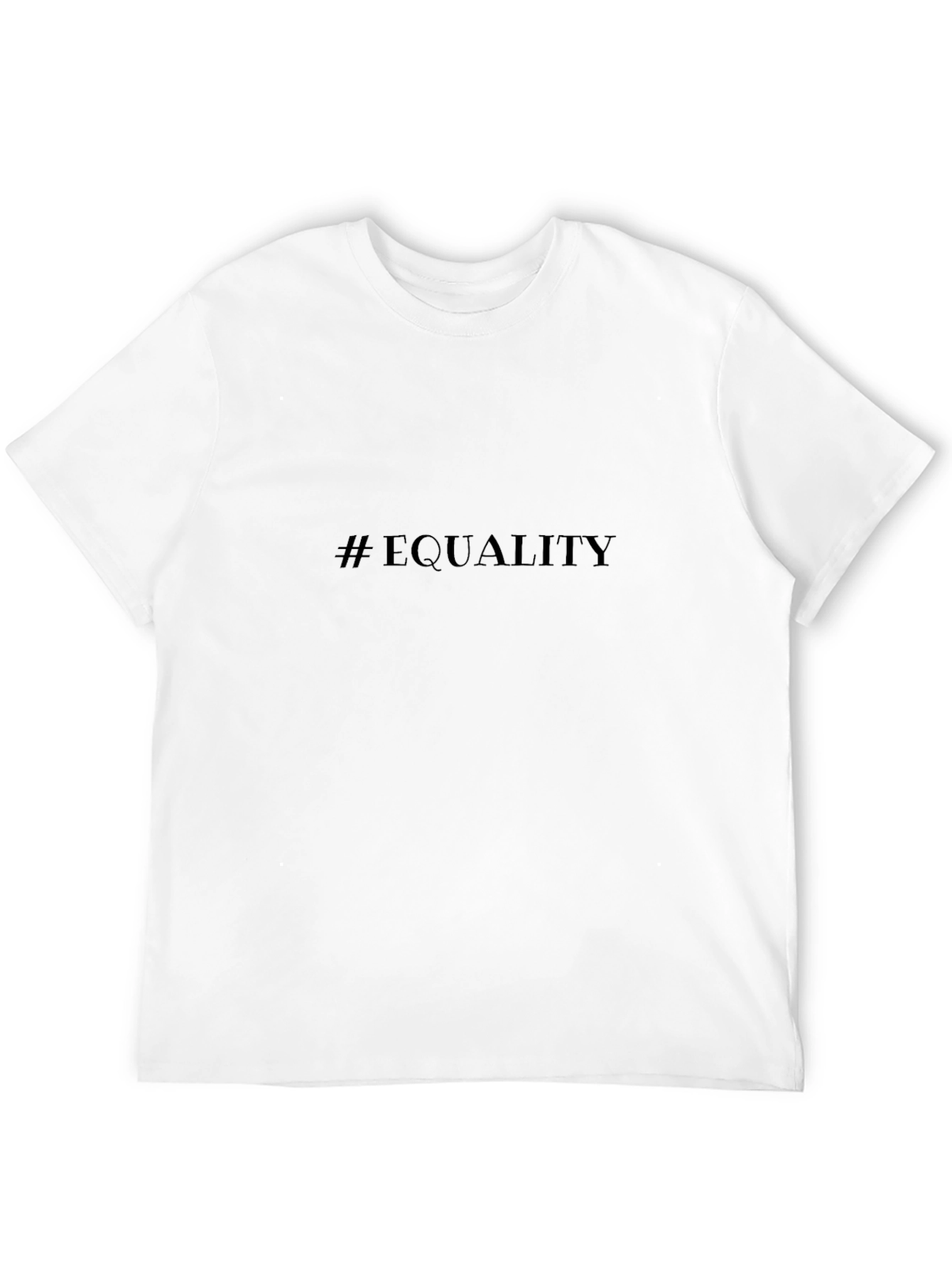 Camiseta Negra #Equality para Hombre