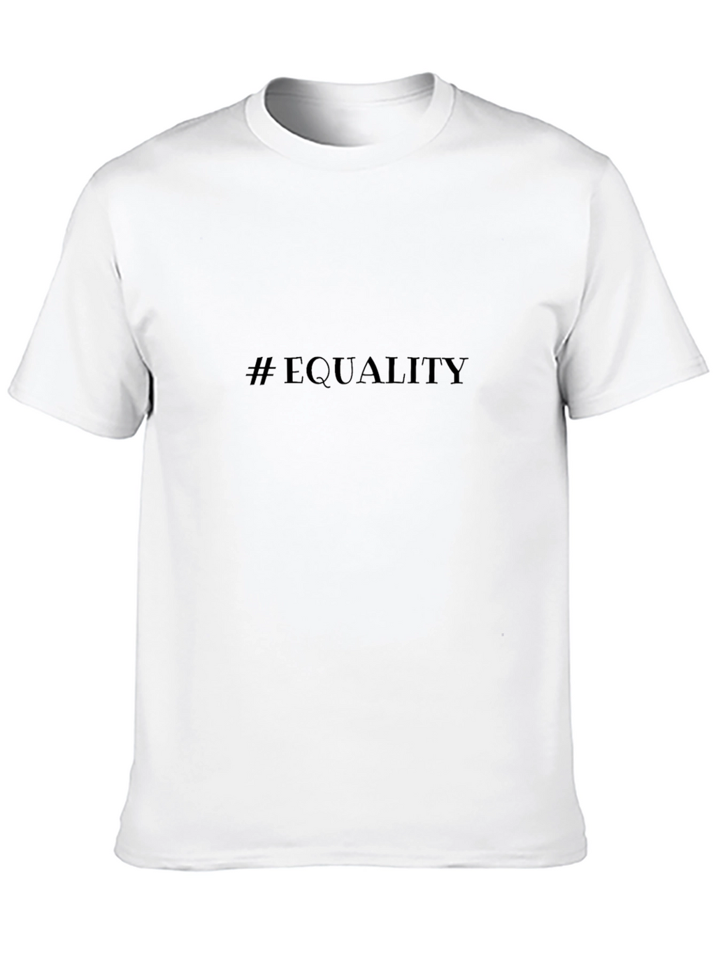 Camiseta Negra #Equality para Hombre