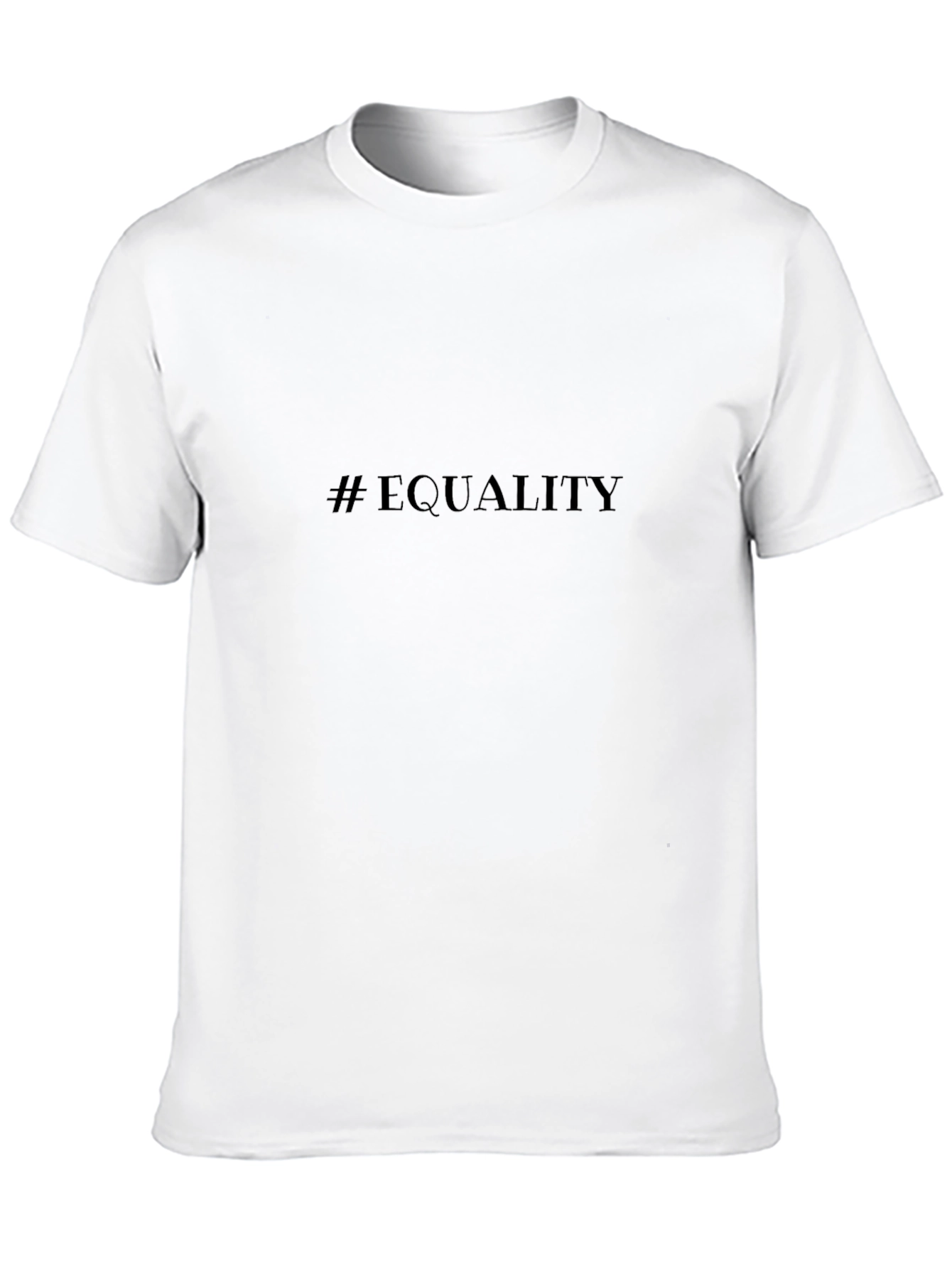 Camiseta Negra #Equality para Hombre