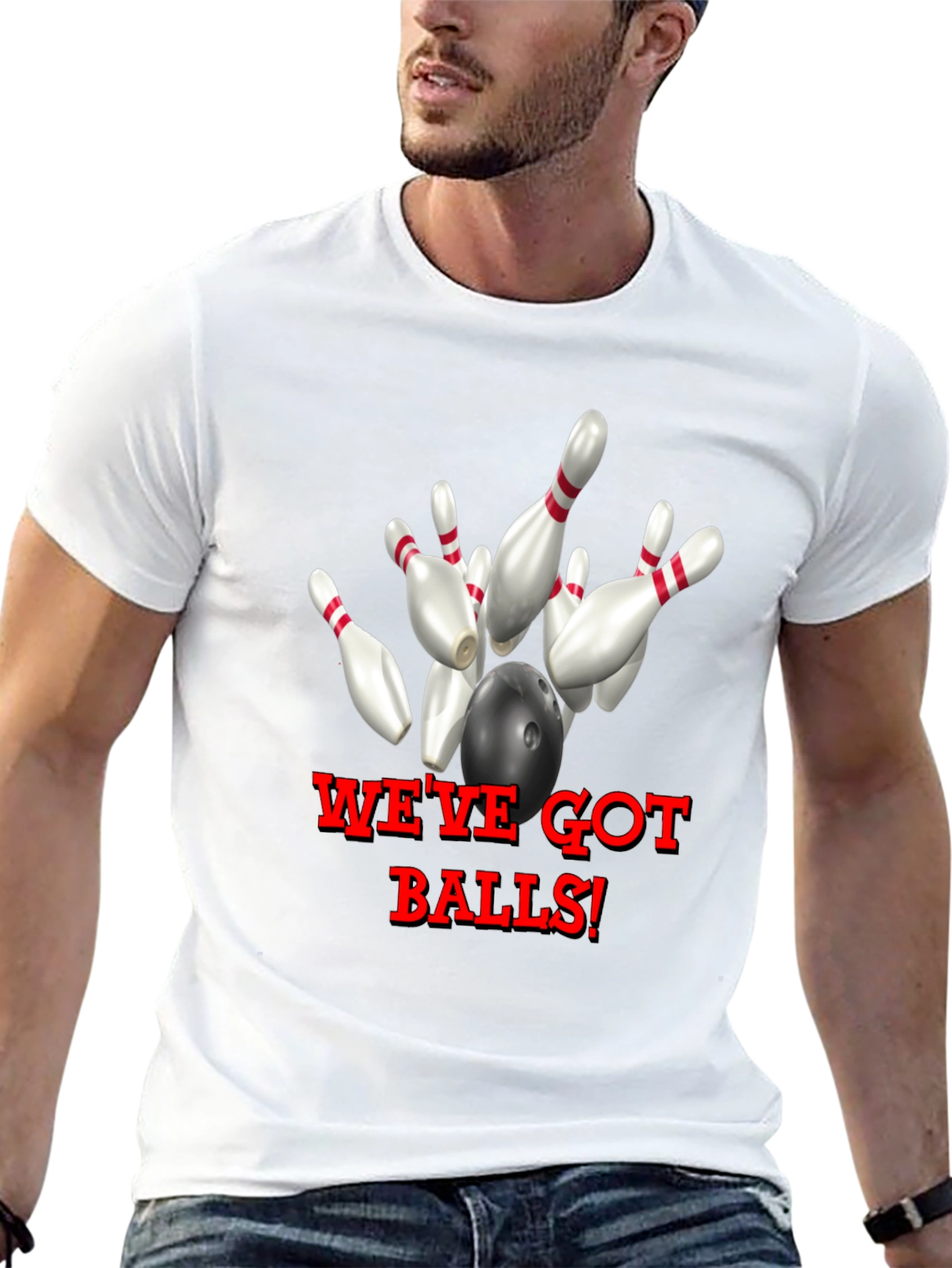 Camiseta Negra Bolos Weve Got Balls!