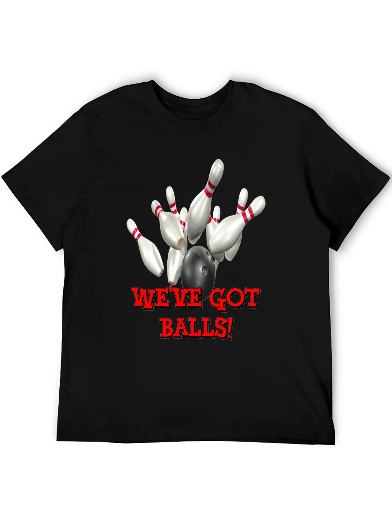 Camiseta Negra Bolos Weve Got Balls!