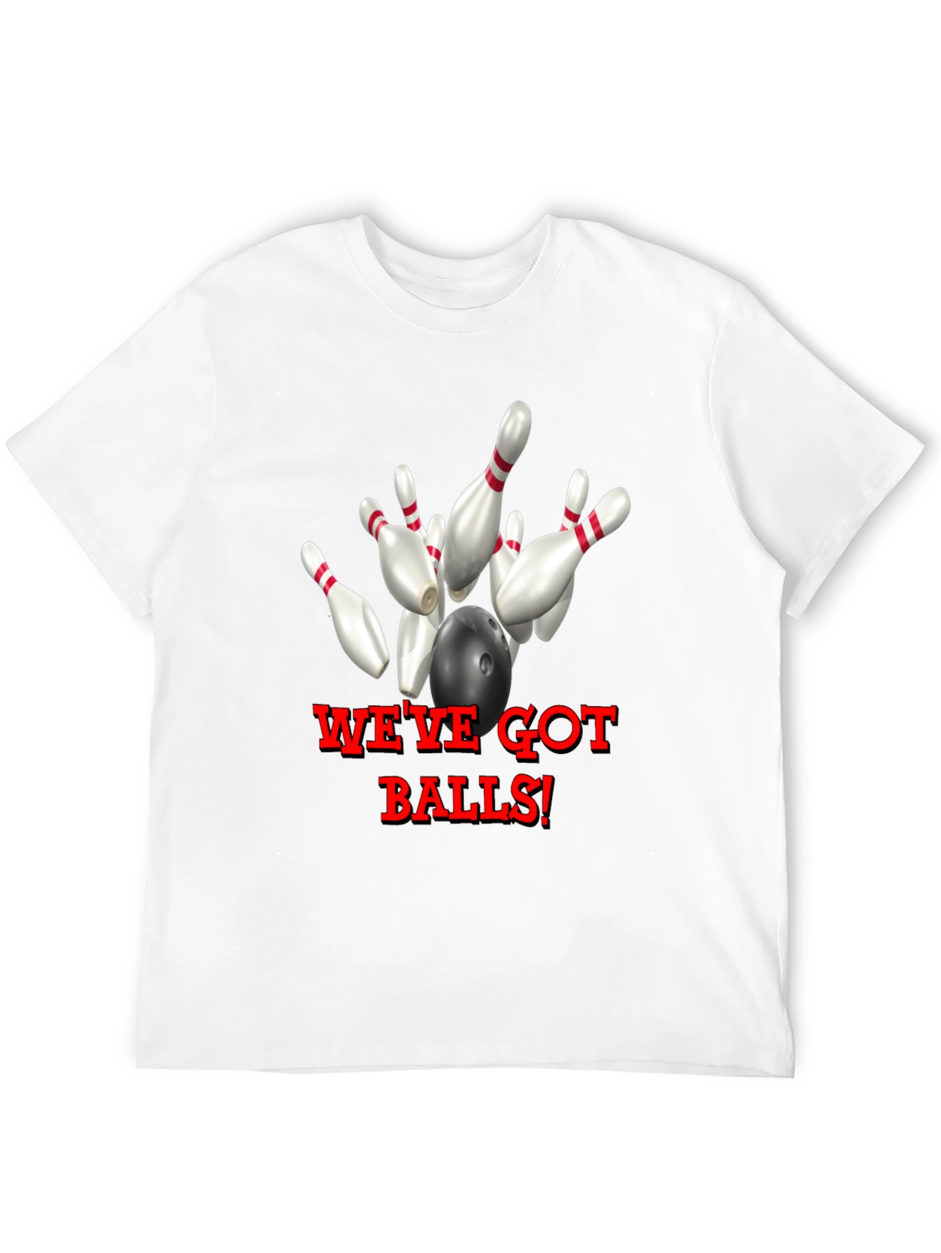 Camiseta Negra Bolos Weve Got Balls!