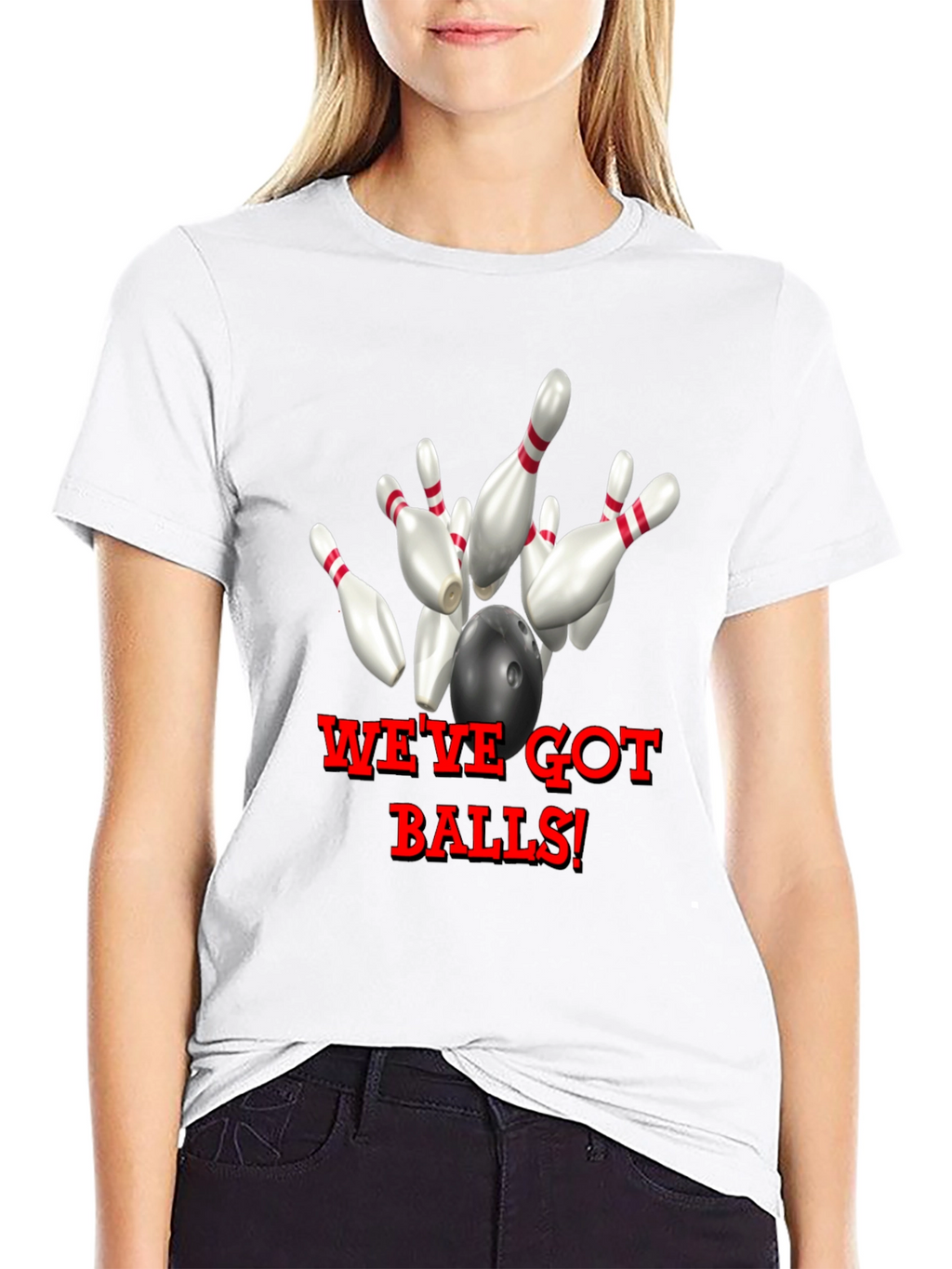 Camiseta Negra Bolos Weve Got Balls!