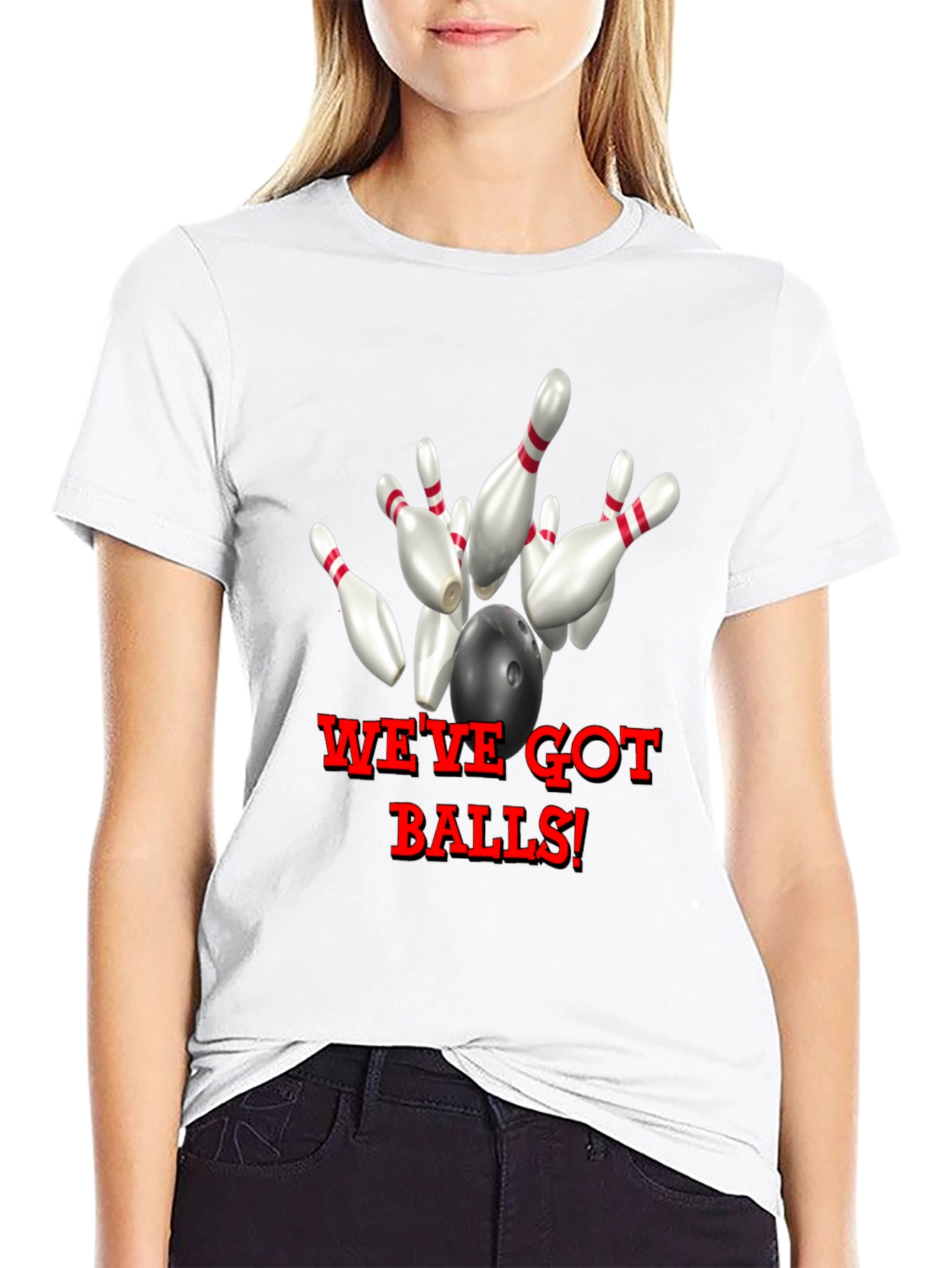Camiseta Negra Bolos Weve Got Balls!
