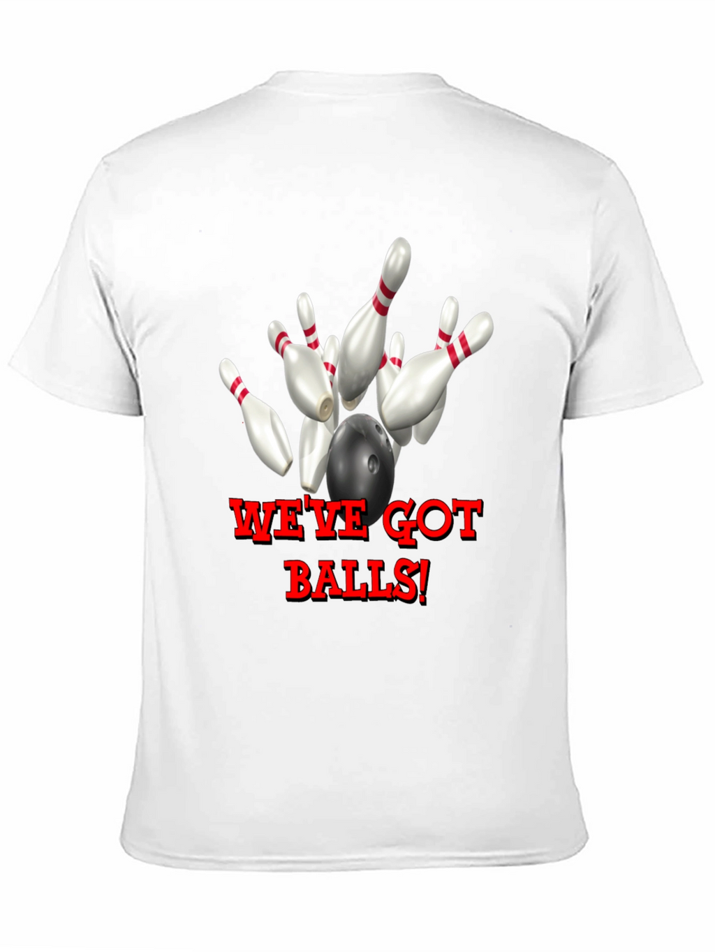 Camiseta Negra Bolos Weve Got Balls!