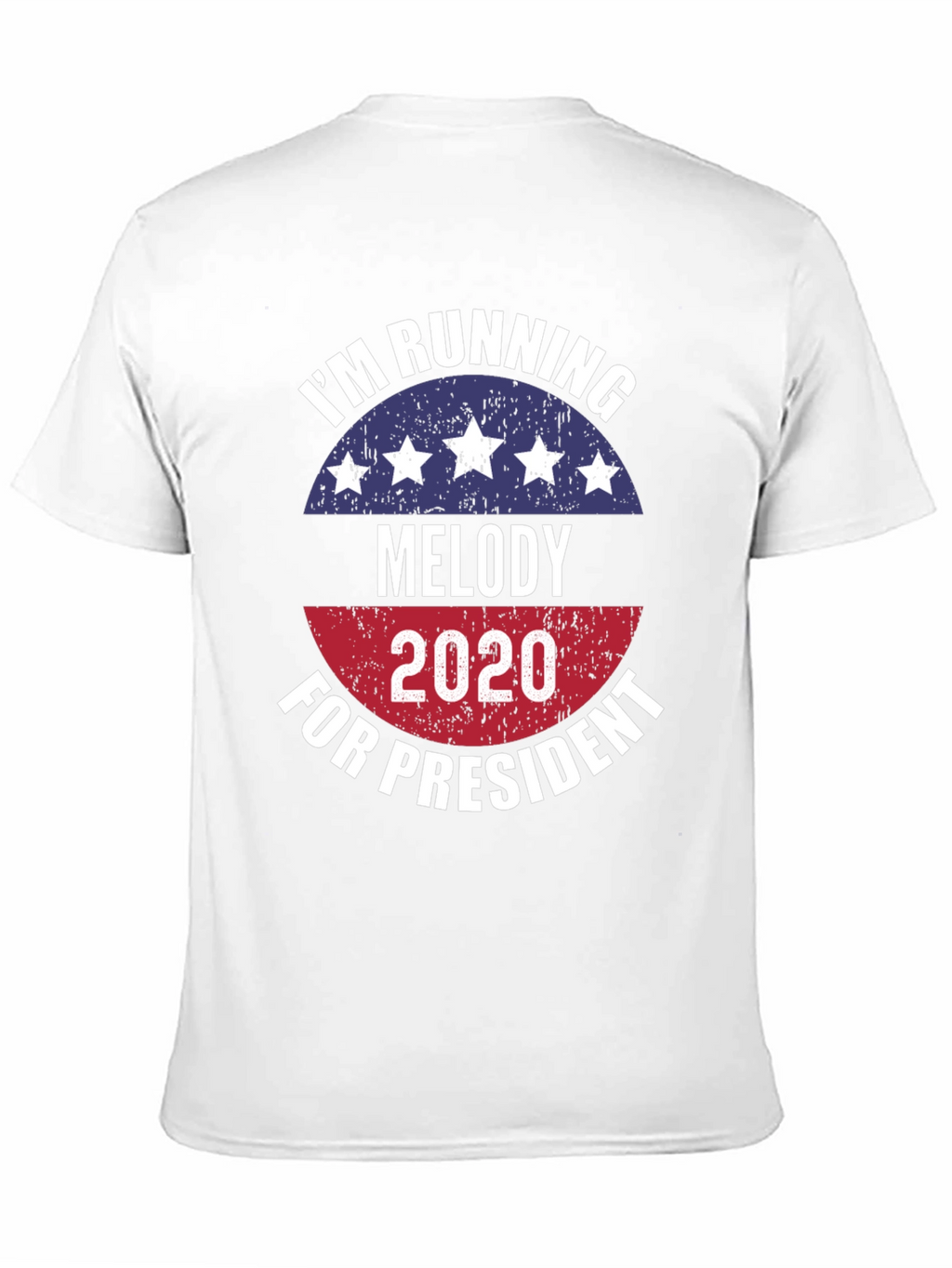 Camiseta Melody para Presidente 2020