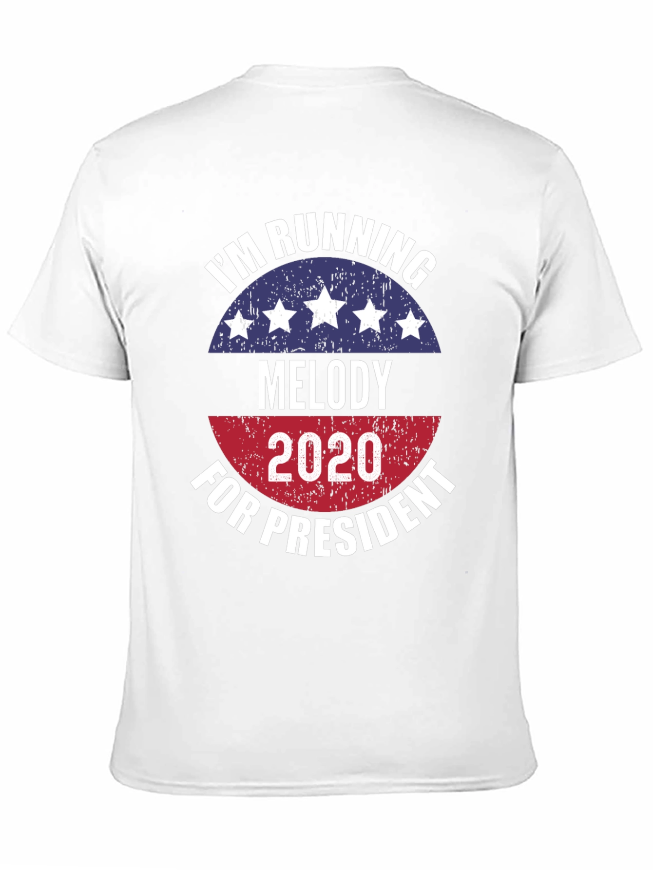 Camiseta Melody para Presidente 2020